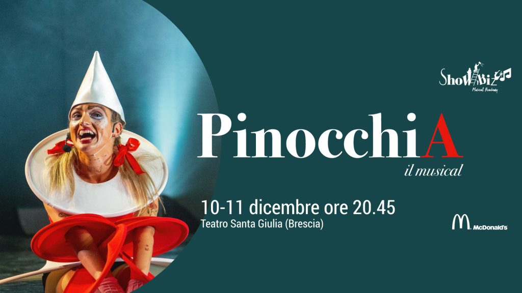 Pinocchia musical Teatro Santa Giulia 